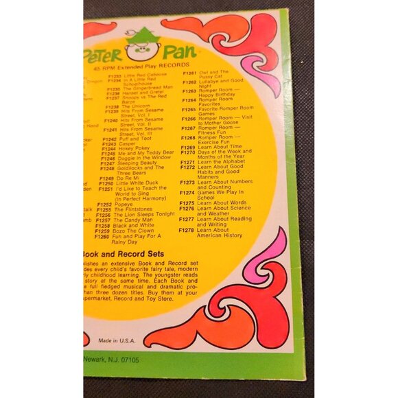 "Snoopys Christmas" 7" Vinyl Record By Peter Pan Records - Picture 7 of 10